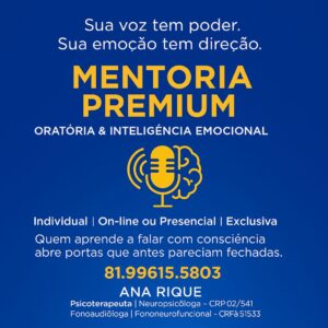 Mentoria em Oratória & Inteligência Emocional