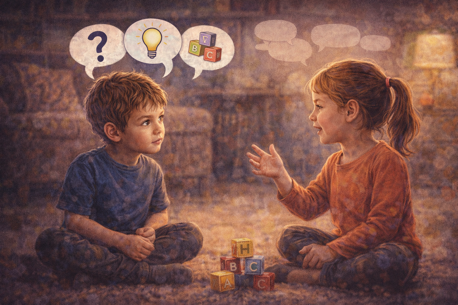 Crianças que entendem tudo, mas falam pouco