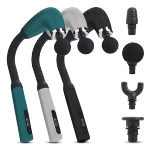 Massageador Gun Portátil Alongado Muscular 4 em 1