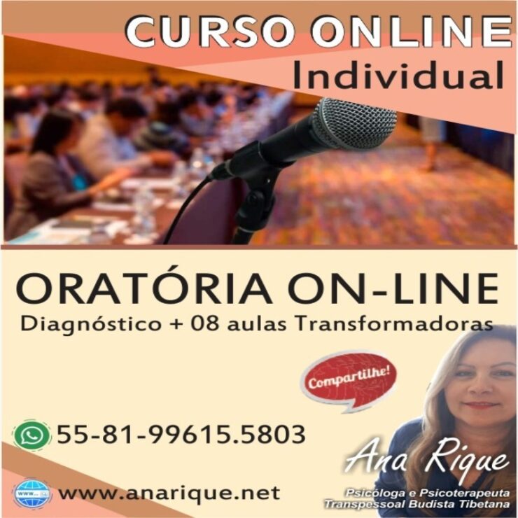 Curso online de Oratória
