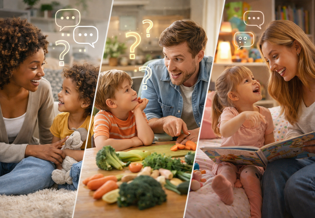 A importância da fala dos pais no desenvolvimento da linguagem