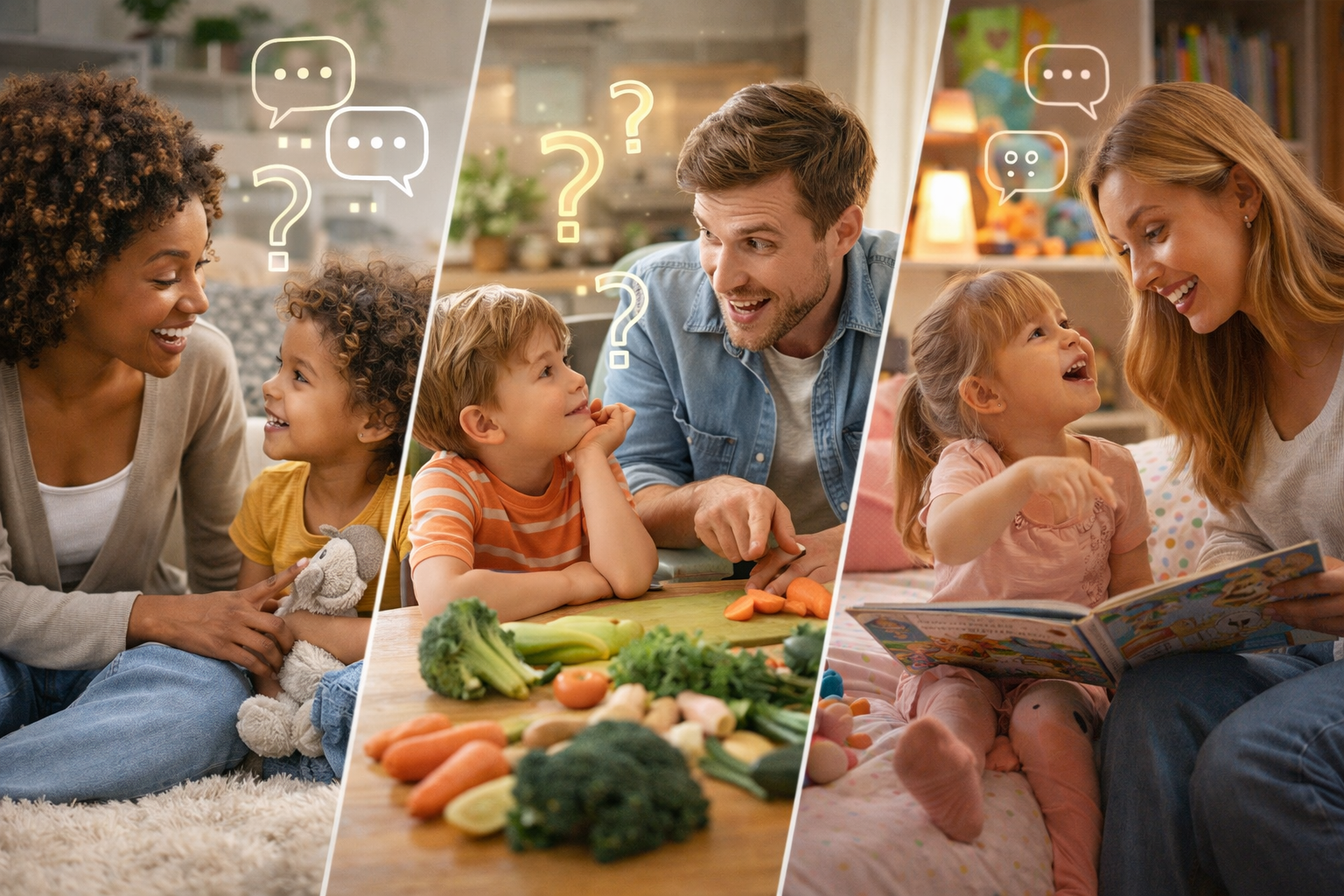 A importância da fala dos pais no desenvolvimento da linguagem