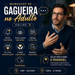 Workshop de Gagueira no Adulto