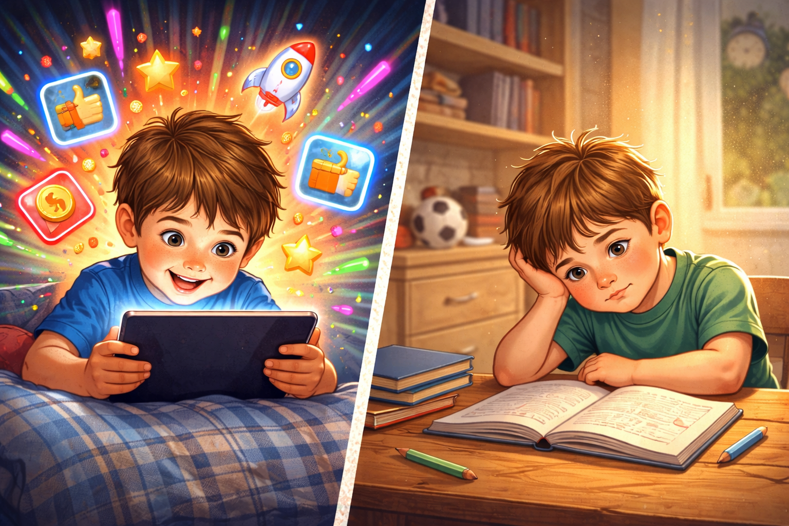 O cérebro viciado em estímulos rápidos