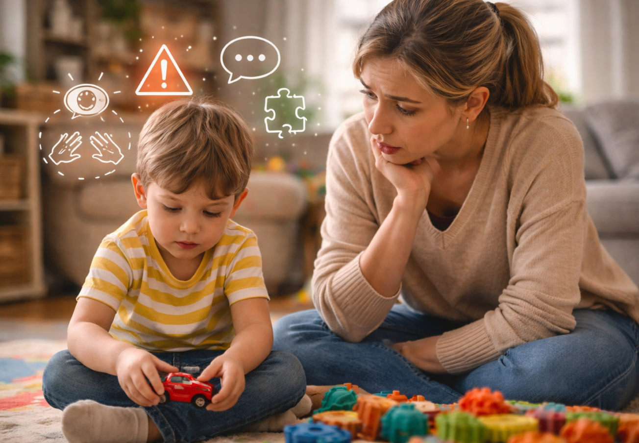 Sinais de alerta no desenvolvimento infantil