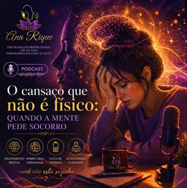 O cansaço que não é físico: Quando a mente pede socorro